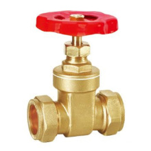 High quality brass compression gate valve bosch servo bar valve shower